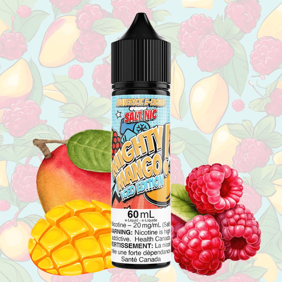 Mighty Mango Iced Salt by Maverick E-Liquid Okotoks Vape SuperStore Okotoks Alberta