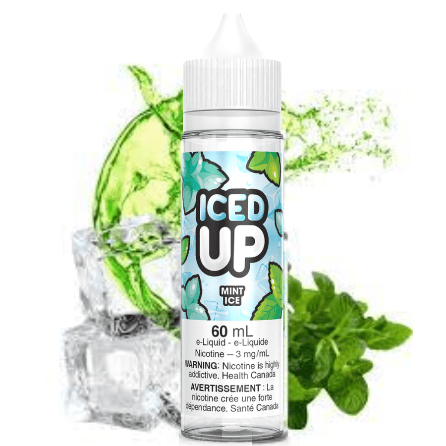 Mint Ice by Iced Up E-Liquid 60ml / 3mg Okotoks Vape SuperStore Okotoks Alberta