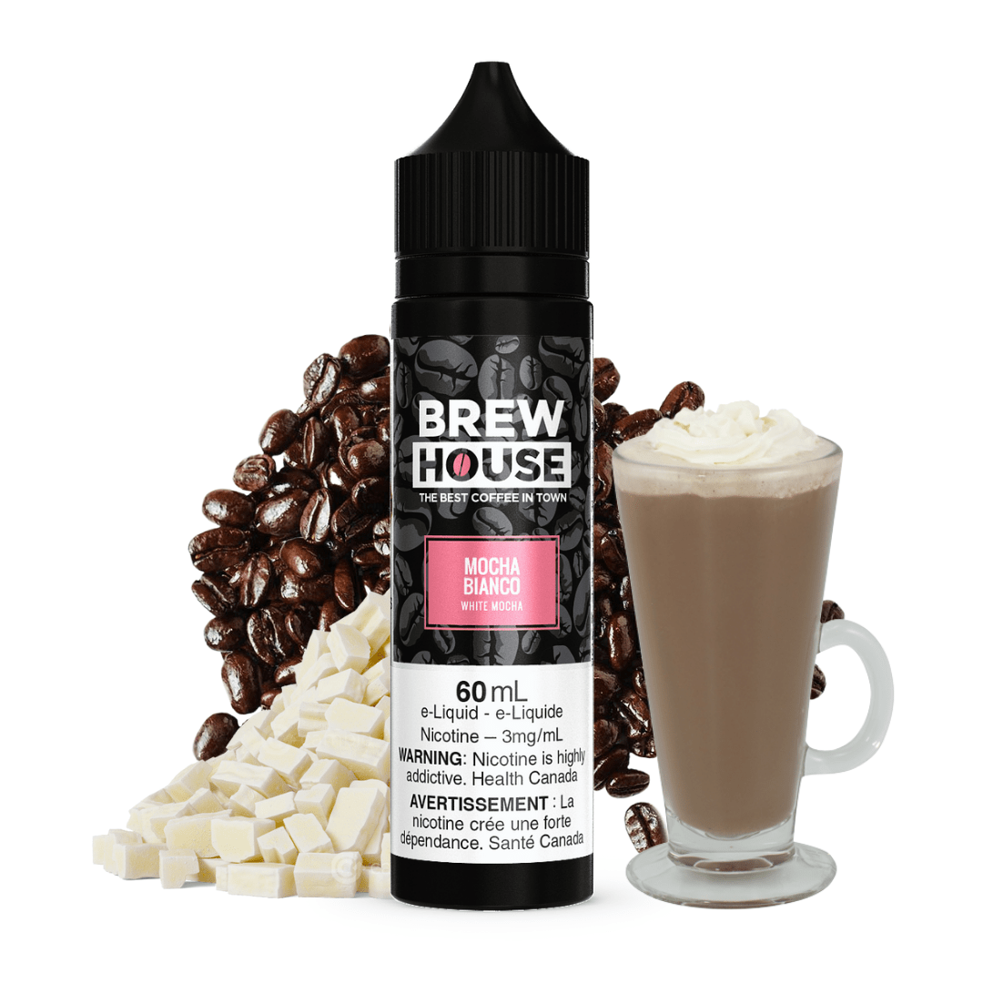 Mocha Bianco by Brew House E-Liquid 60ml / 3mg Okotoks Vape SuperStore Okotoks Alberta