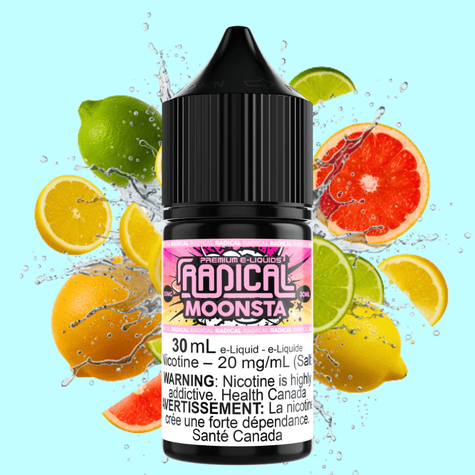 Moonsta Salt Nic by Radical E-liquid Okotoks Vape SuperStore Okotoks Alberta