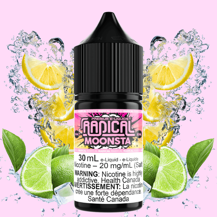 Moonsta Salt Nic by Radical E-liquid Okotoks Vape SuperStore Okotoks Alberta