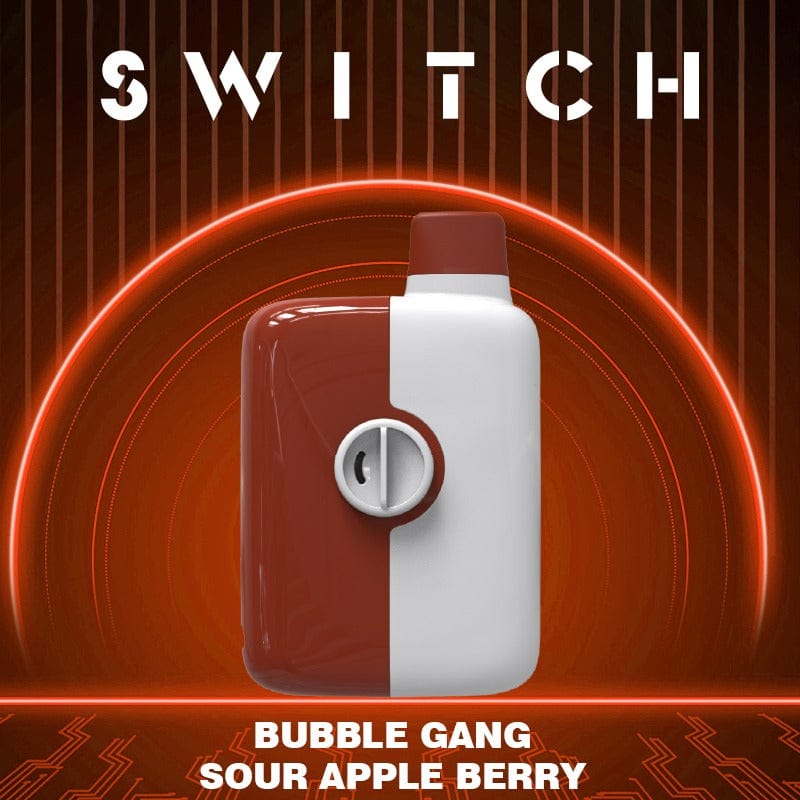 Mr Fog Switch 5500 Disposable-Bubble Gang Sour Apple Berry 20mg / 15ml Okotoks Vape SuperStore Okotoks Alberta