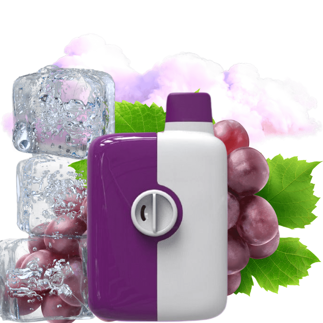 Mr Fog Switch 5500 Rechargeable Disposable-Magic Cotton Grape Ice Bold 50 / 10ml Okotoks Vape SuperStore Okotoks Alberta