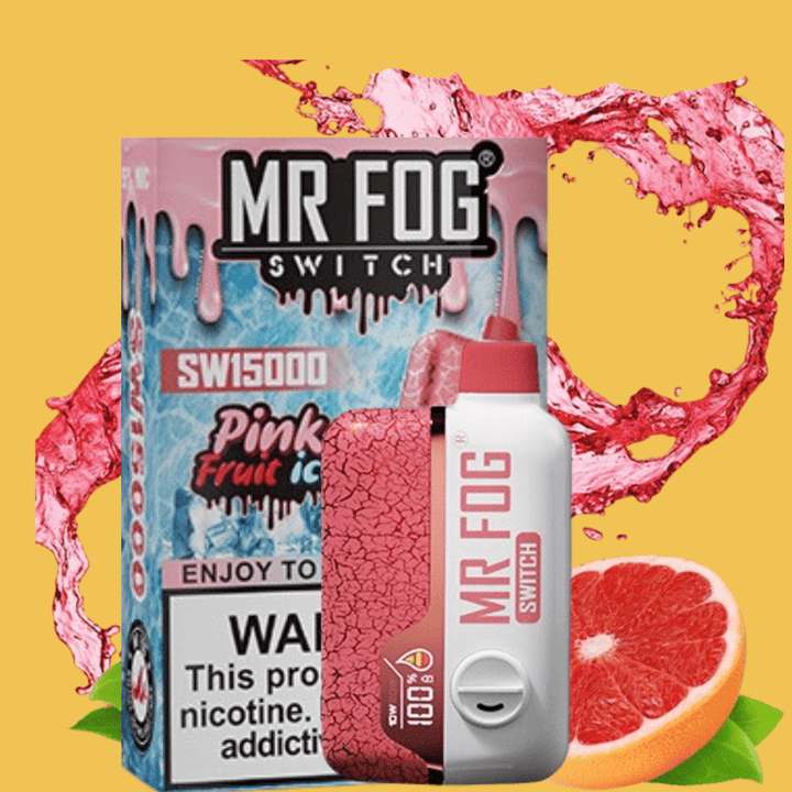 Mr Fog Switch SW15000 Disposable Vape-Pink Fruit 15000 Puffs Okotoks Vape SuperStore Okotoks Alberta