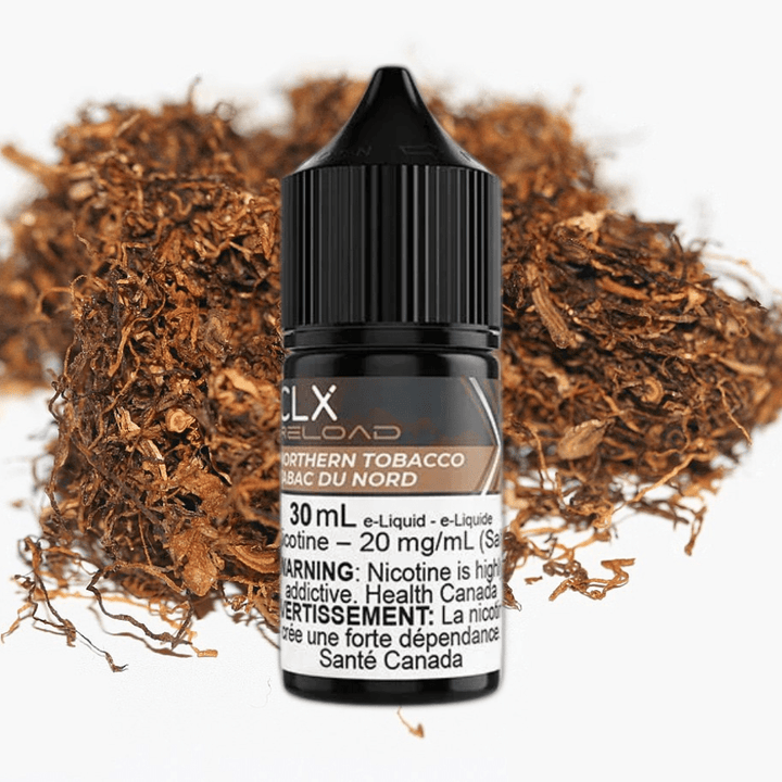 Northern Tobacco Salt by CLX Reload E-Liquid 30mL / 10mg Okotoks Vape SuperStore Okotoks Alberta