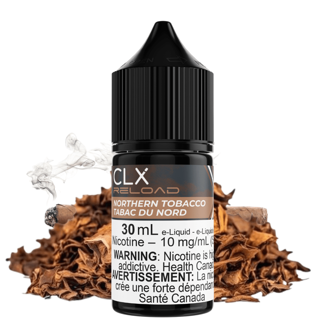 Northern Tobacco Salt by CLX Reload E-Liquid Okotoks Vape SuperStore Okotoks Alberta