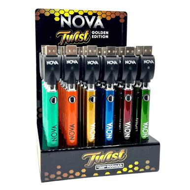 Nova Twist 900mAh 510 Battery-Golden Edition 900mAh Okotoks Vape SuperStore Okotoks Alberta