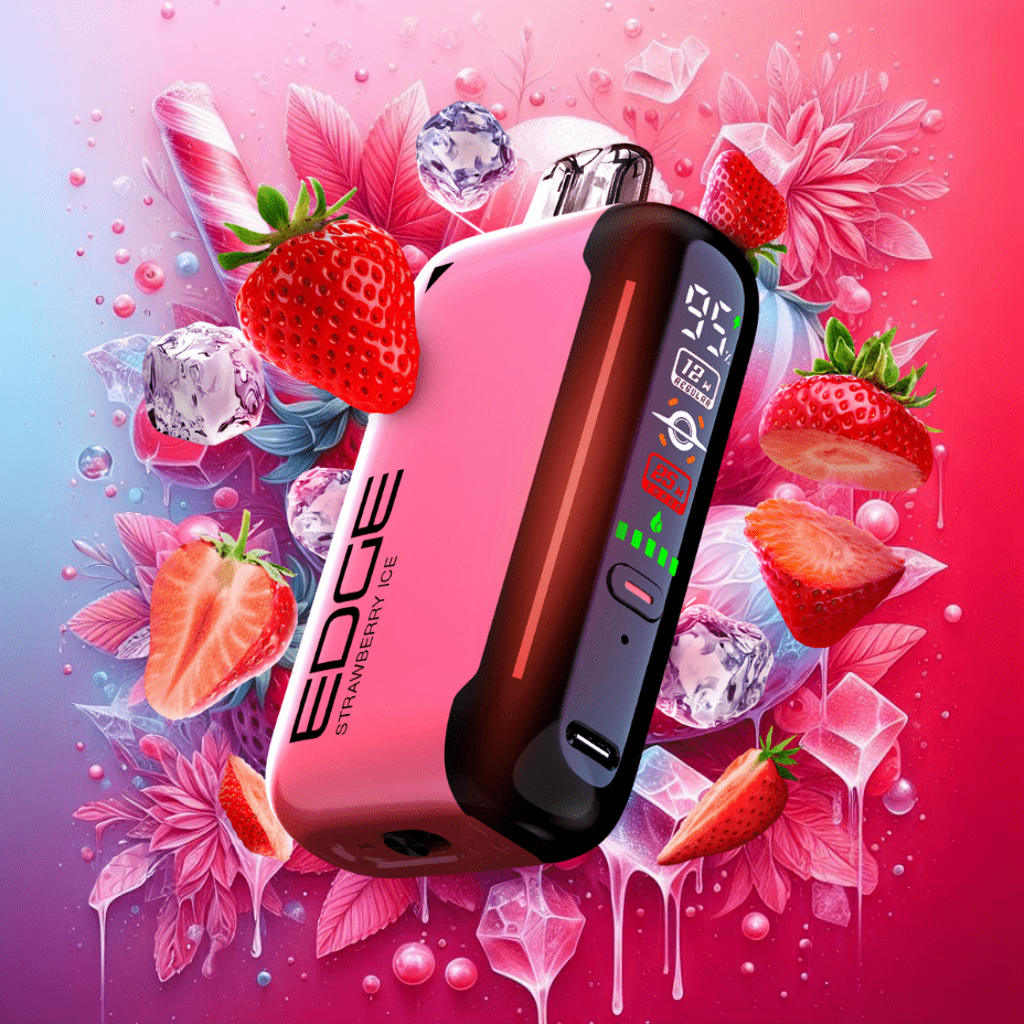 NVZN Edge 20K Disposable Vape-Strawberry Ice 20000 Puffs / 20mg Okotoks Vape SuperStore Okotoks Alberta