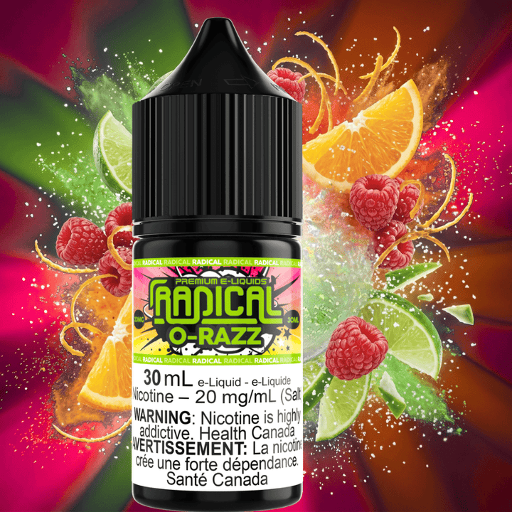 O-Razz Salt Nic by Radical E-liquid 30mL / 12mg Okotoks Vape SuperStore Okotoks Alberta