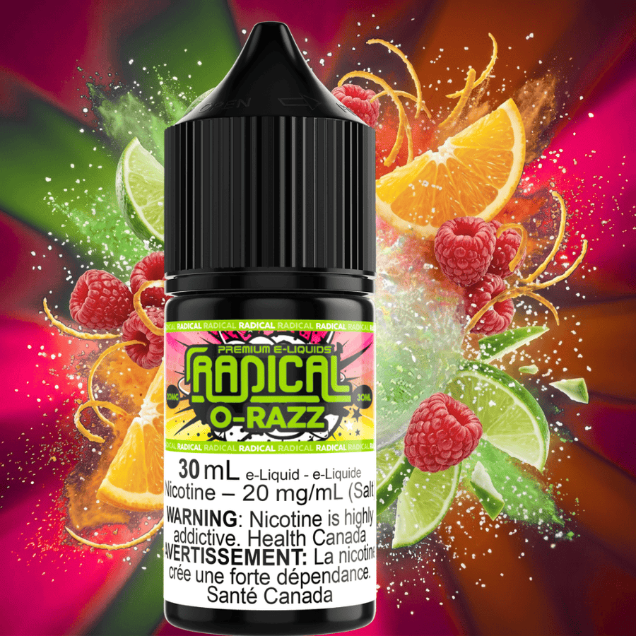O-Razz Salt Nic by Radical E-liquid 30mL / 12mg Okotoks Vape SuperStore Okotoks Alberta