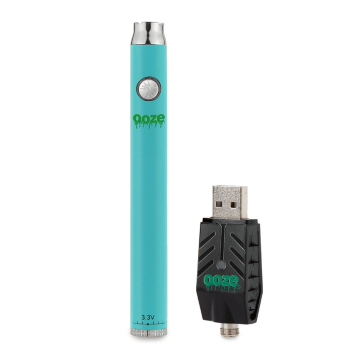 OOZE Slim Twist 510 Adjustable Battery 320mAh / Aqua Teal Okotoks Vape SuperStore Okotoks Alberta