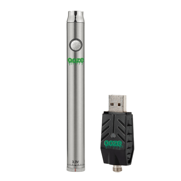 OOZE Slim Twist 510 Adjustable Battery 320mAh / Cosmic Chrome Okotoks Vape SuperStore Okotoks Alberta