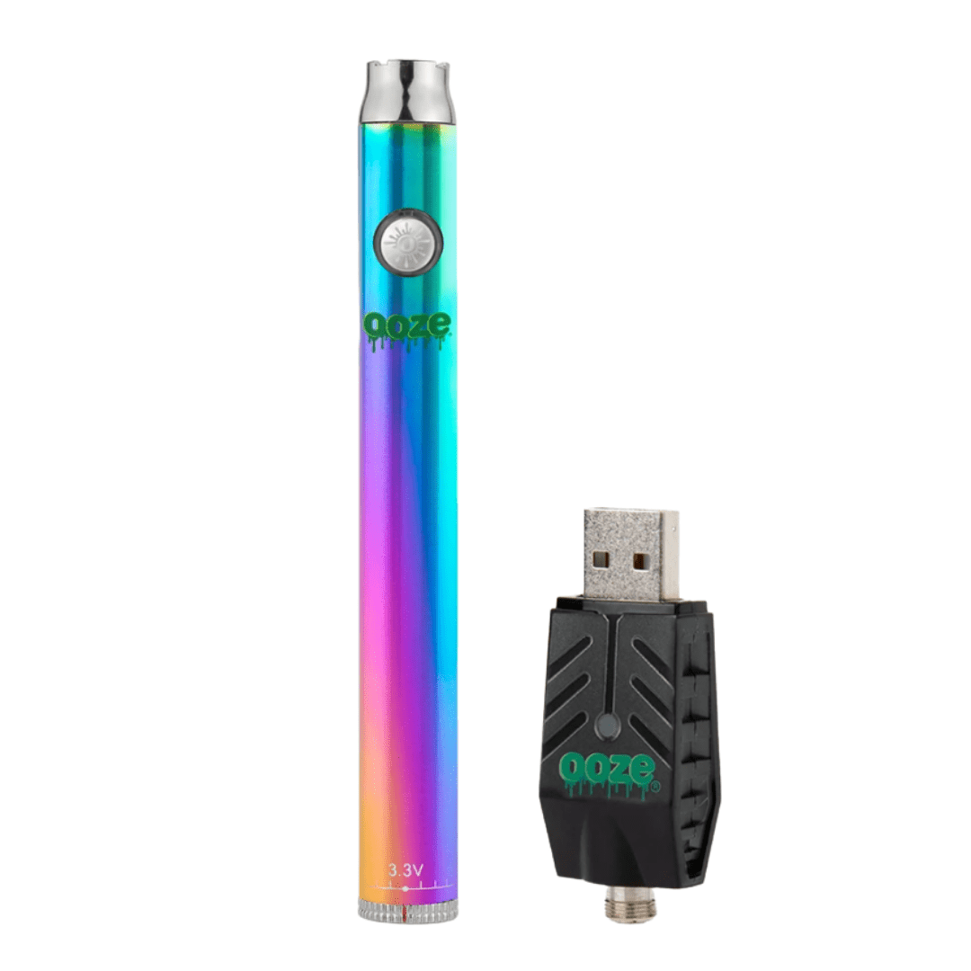 OOZE Slim Twist 510 Adjustable Battery 320mAh / Rainbow Okotoks Vape SuperStore Okotoks Alberta