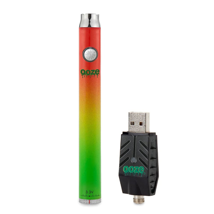 OOZE Slim Twist 510 Adjustable Battery 320mAh / Rasta Okotoks Vape SuperStore Okotoks Alberta