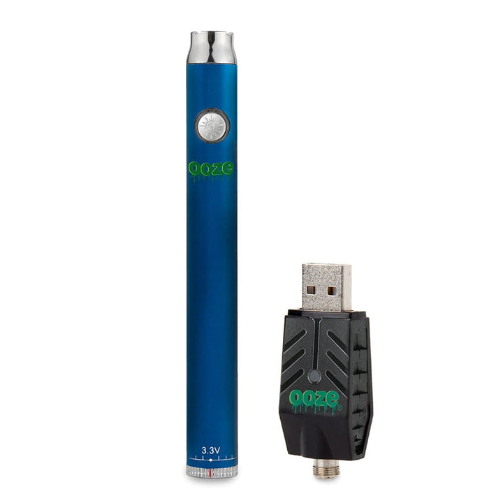 OOZE Slim Twist 510 Adjustable Battery 320mAh / Sapphire Blue Okotoks Vape SuperStore Okotoks Alberta