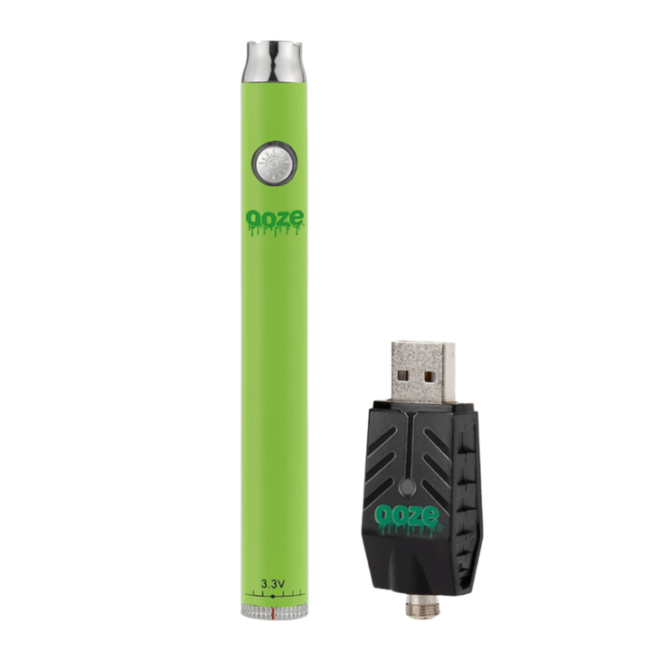 OOZE Slim Twist 510 Adjustable Battery 320mAh / Slime Green Okotoks Vape SuperStore Okotoks Alberta