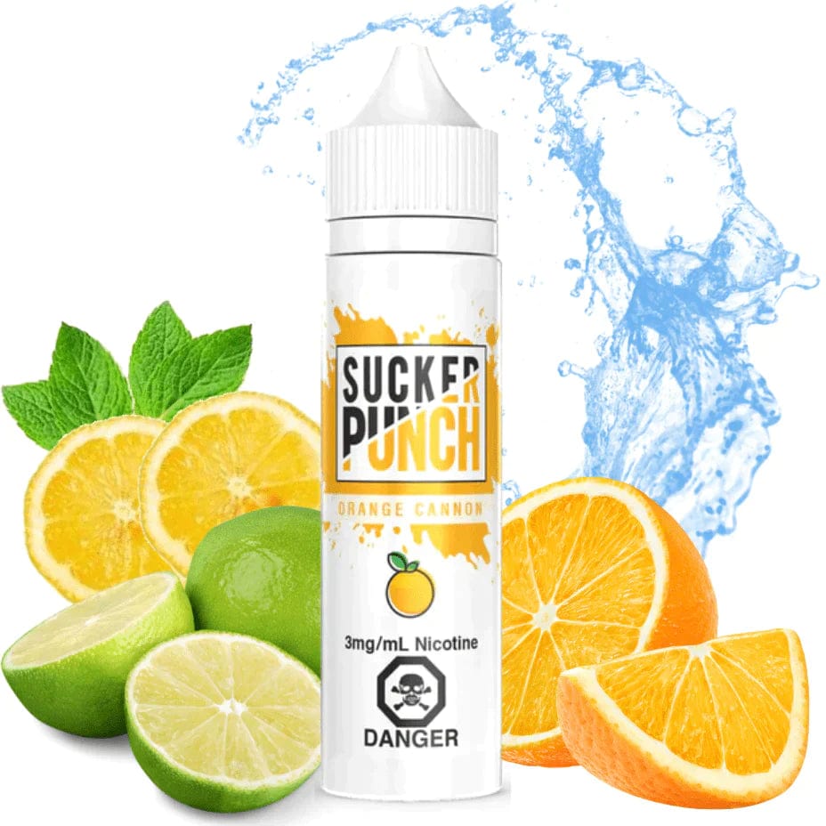 Orange Cannon by Sucker Punch E-Liquid 60ml / 0mg Okotoks Vape SuperStore Okotoks Alberta