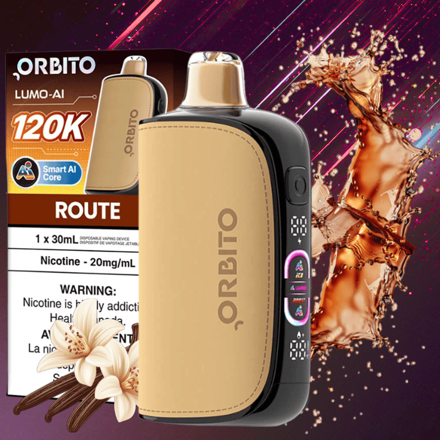 Orbito Lumo-AI 120K Disposable Vape-Route Okotoks Vape SuperStore Okotoks Alberta