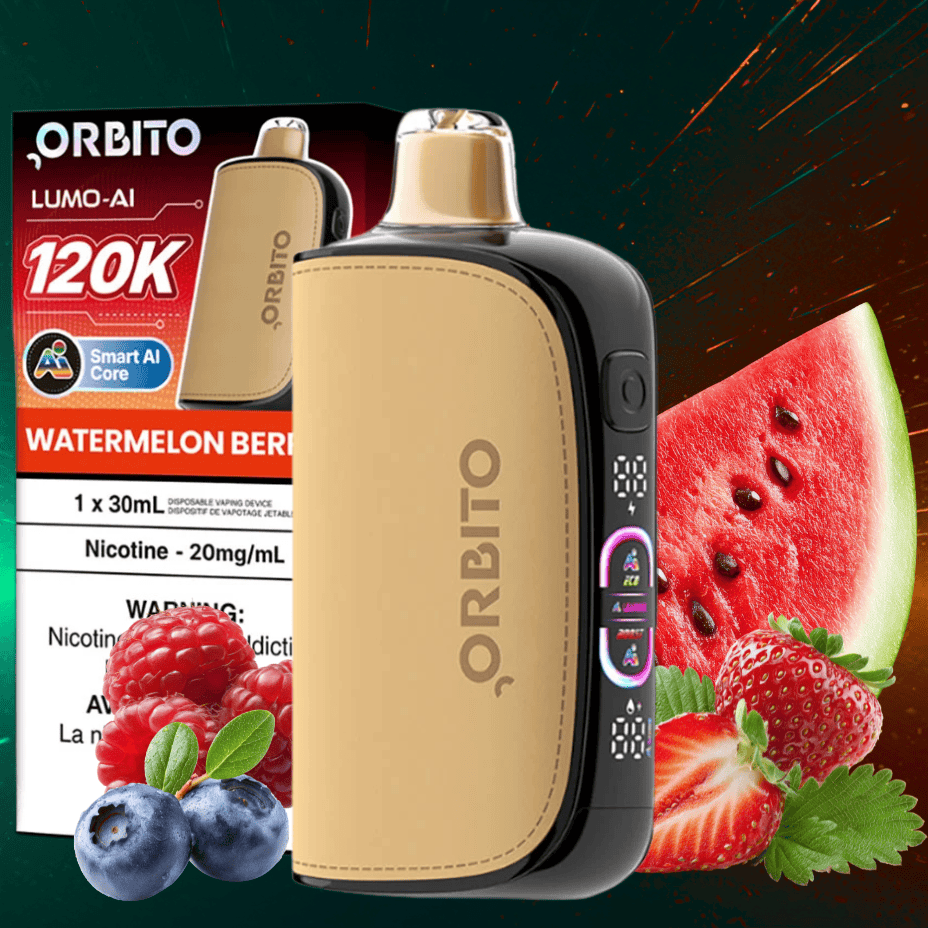 Orbito Lumo-AI 120K Disposable Vape-Watermelon Berries Okotoks Vape SuperStore Okotoks Alberta