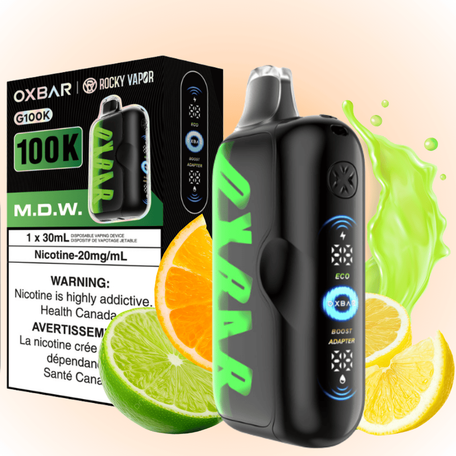 Oxbar G100K Disposable Vape - M.D.W. 100K Puffs / 20mg Okotoks Vape SuperStore Okotoks Alberta