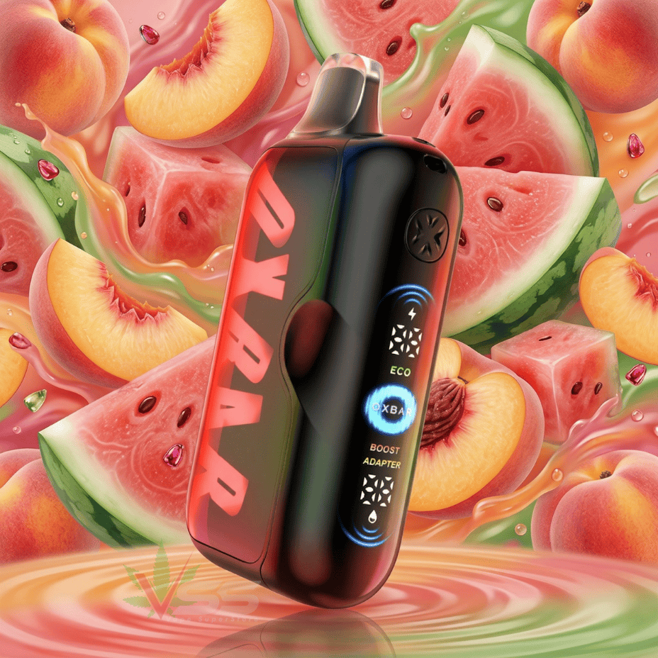 Oxbar G100K Disposable Vape - Peach Watermelon 100K Puffs / 20mg Okotoks Vape SuperStore Okotoks Alberta