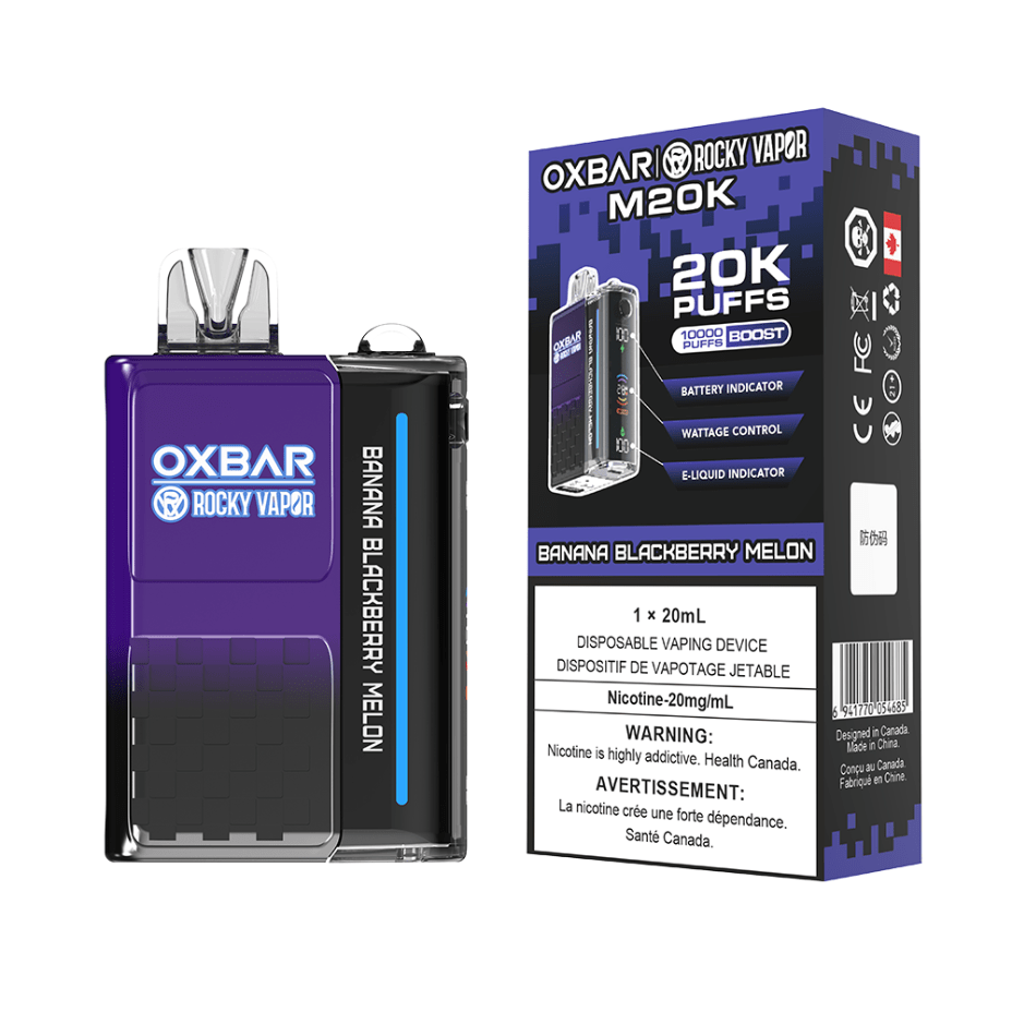 OXBAR M20K Disposable Vape - Banana Berry Melon 20mg / 20000 Puffs Okotoks Vape SuperStore Okotoks Alberta