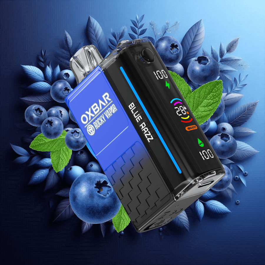 OXBAR M20K Disposable Vape - Blue Razz 20mg / 20000 Puffs Okotoks Vape SuperStore Okotoks Alberta