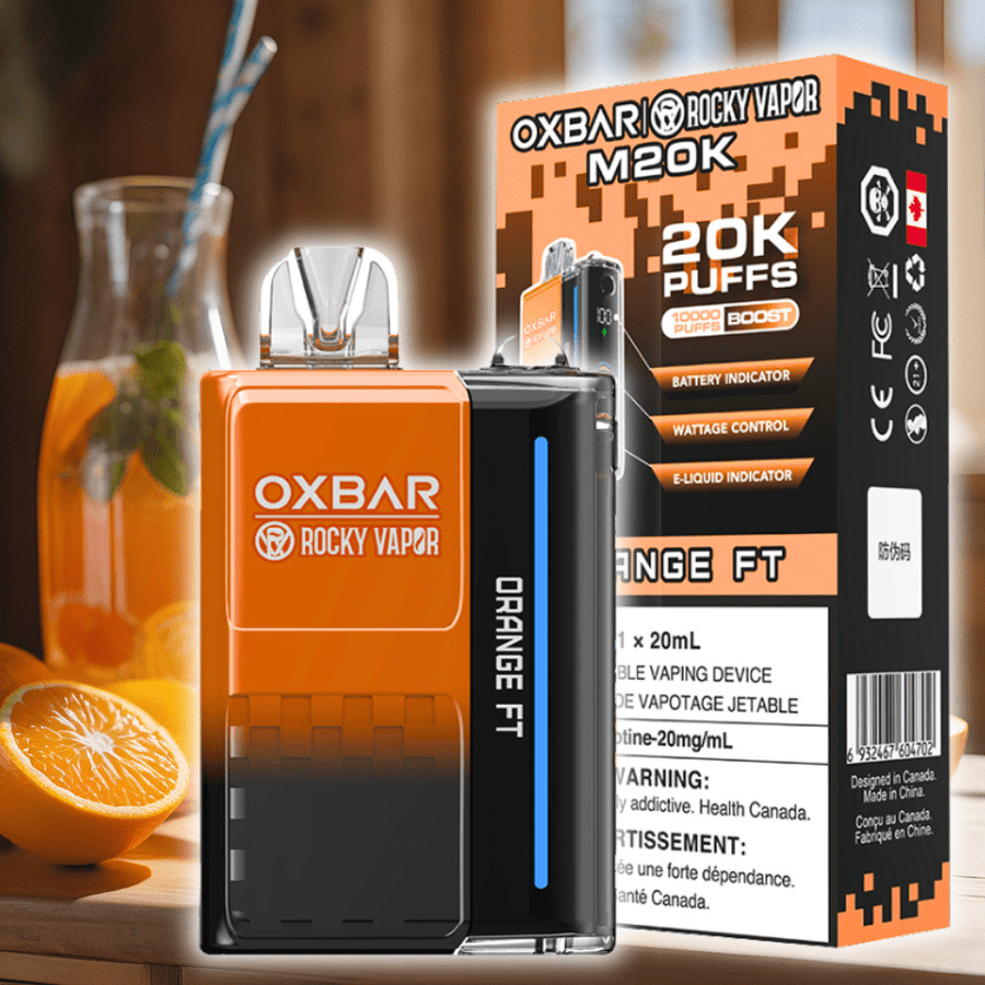 OXBAR M20K Disposable Vape - Orange FT 20000 Okotoks Vape SuperStore Okotoks Alberta