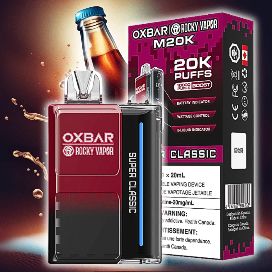 OXBAR M20K Disposable Vape - Super Classic 20000 Okotoks Vape SuperStore Okotoks Alberta