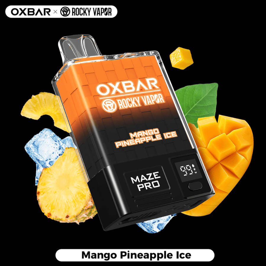 OXBAR Maze PRO 10,000 Disposable Vape-Mango Pineapple Ice 20mg Okotoks Vape SuperStore Okotoks Alberta
