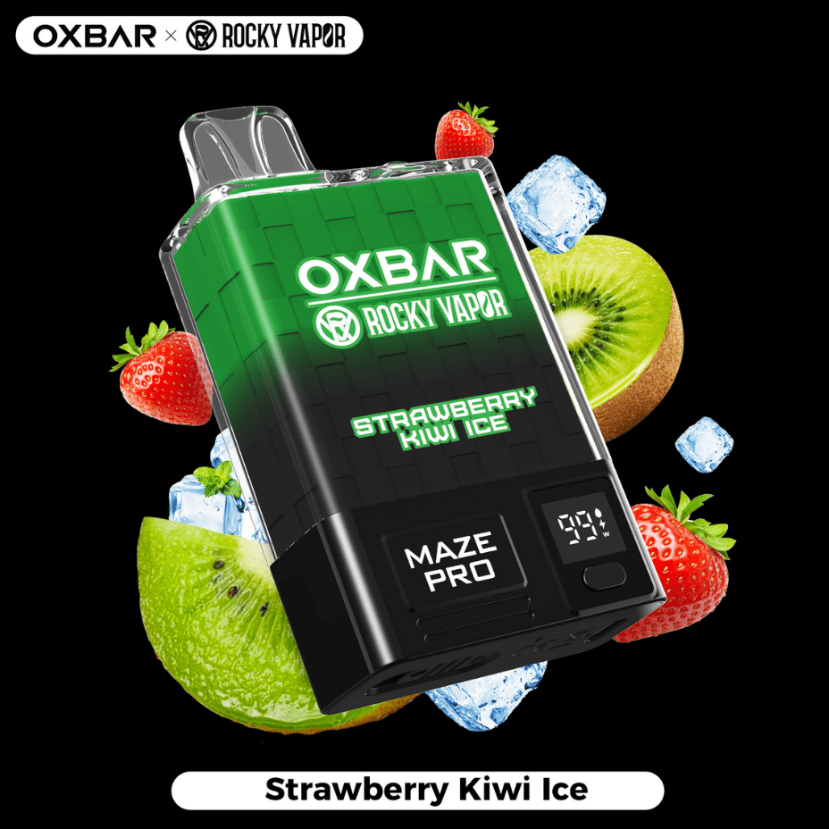 OXBAR Maze PRO 10,000 Disposable Vape-Strawberry Kiwi Ice 20mg Okotoks Vape SuperStore Okotoks Alberta