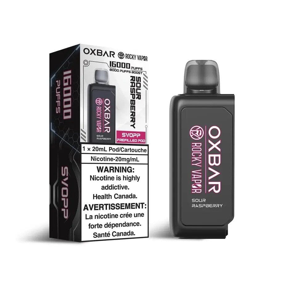 Oxbar SVOPP 16K Pod - Sour Raspberry Okotoks Vape SuperStore Okotoks Alberta