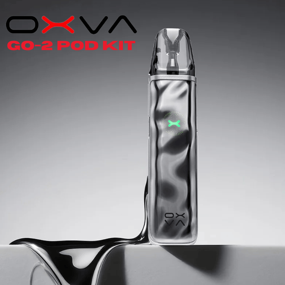 Oxva XLIM Go-2 Pod Kit-1500mAh Silver Okotoks Vape SuperStore Okotoks Alberta