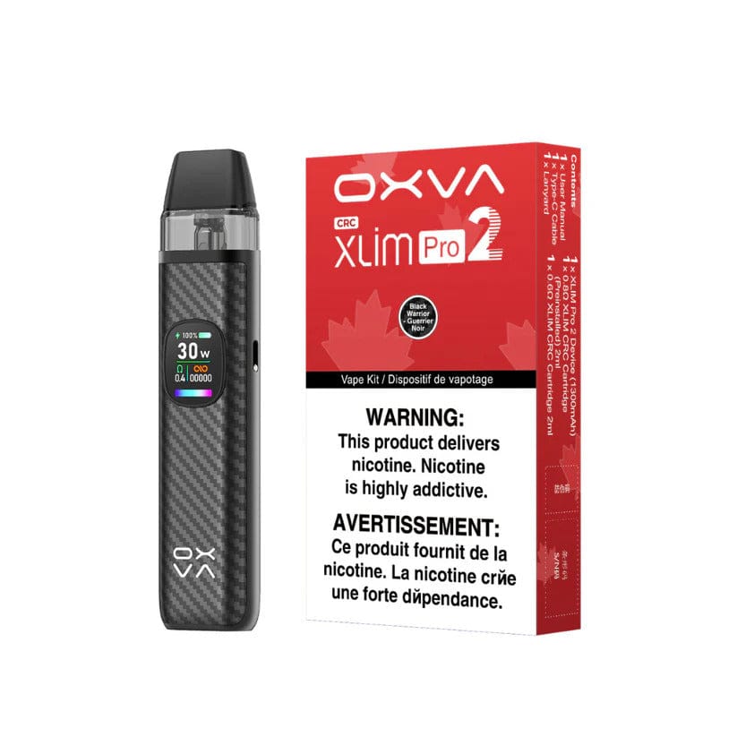 OXVA Xlim Pro 2 Pod Kit-1300mAh Black Okotoks Vape SuperStore Okotoks Alberta