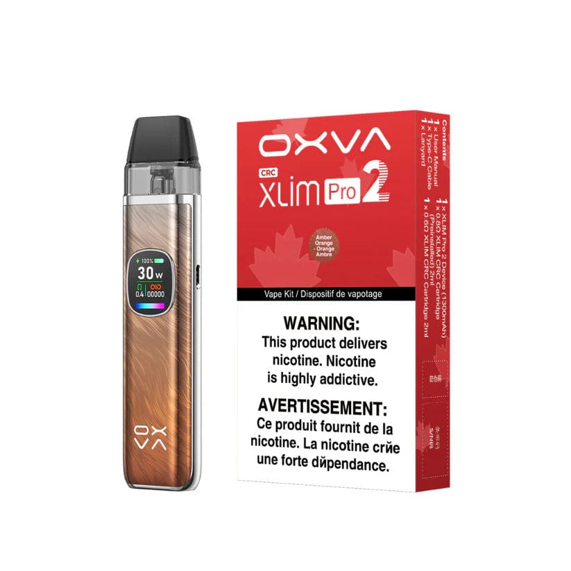 OXVA Xlim Pro 2 Pod Kit-1300mAh Orange Okotoks Vape SuperStore Okotoks Alberta