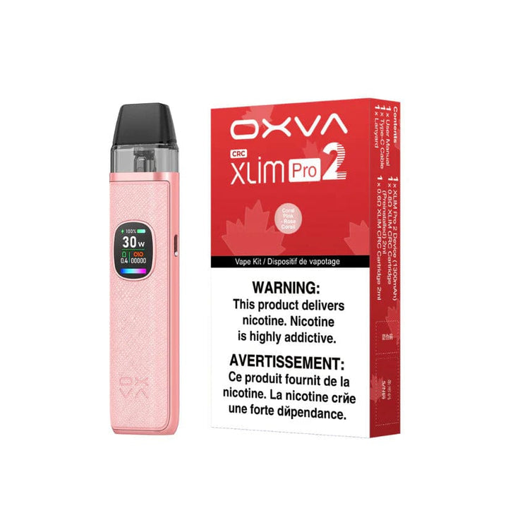 OXVA Xlim Pro 2 Pod Kit-1300mAh Pink Okotoks Vape SuperStore Okotoks Alberta