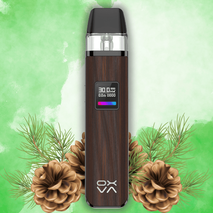 OXVA Xlim Pro Pod Kit Brown Wood Okotoks Vape SuperStore Okotoks Alberta