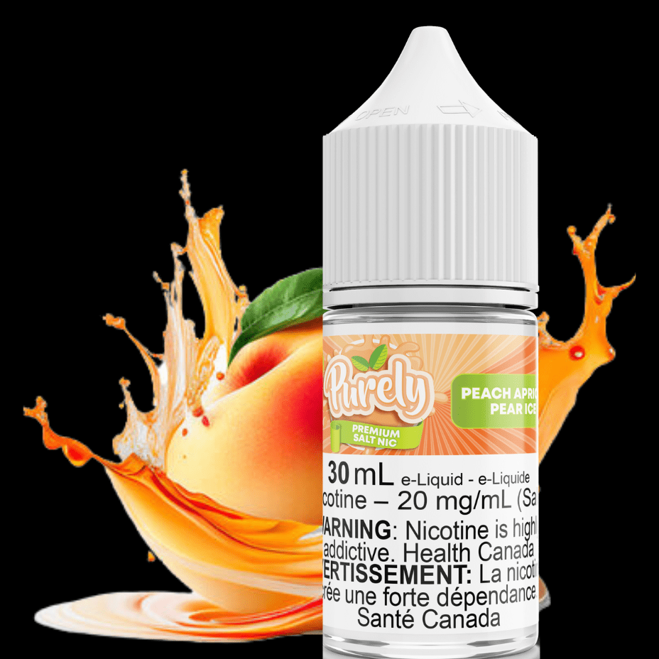 Peach Apricot Pear Ice Salt Nic by Purely E-Liquid 30ml / 12mg Okotoks Vape SuperStore Okotoks Alberta