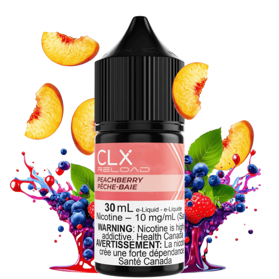 Peach Berry Salt by CLX Reload E-Liquid 30ml / 10mg Okotoks Vape SuperStore Okotoks Alberta