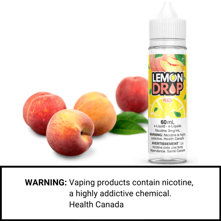 Peach by Lemon Drop E-Liquid Okotoks Vape SuperStore Okotoks Alberta