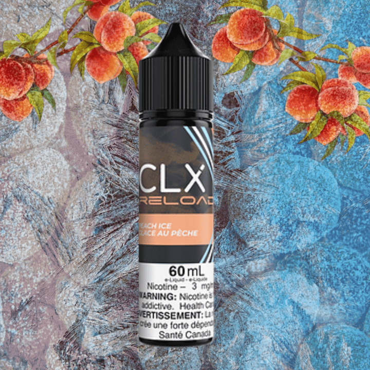 Peach Ice by CLX E-Liquid 60mL / 3mg Okotoks Vape SuperStore Okotoks Alberta