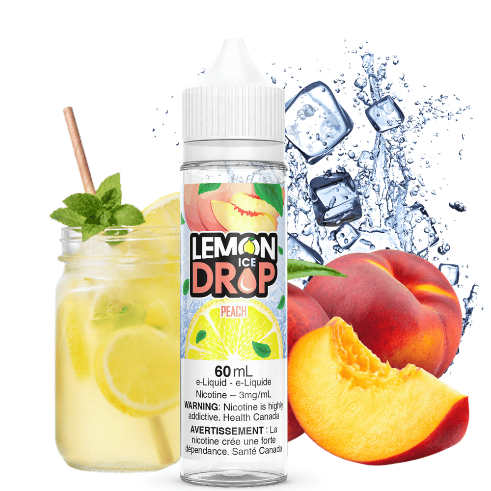 Peach Ice by Lemon Drop E-Liquid 60ml / 12mg Okotoks Vape SuperStore Okotoks Alberta