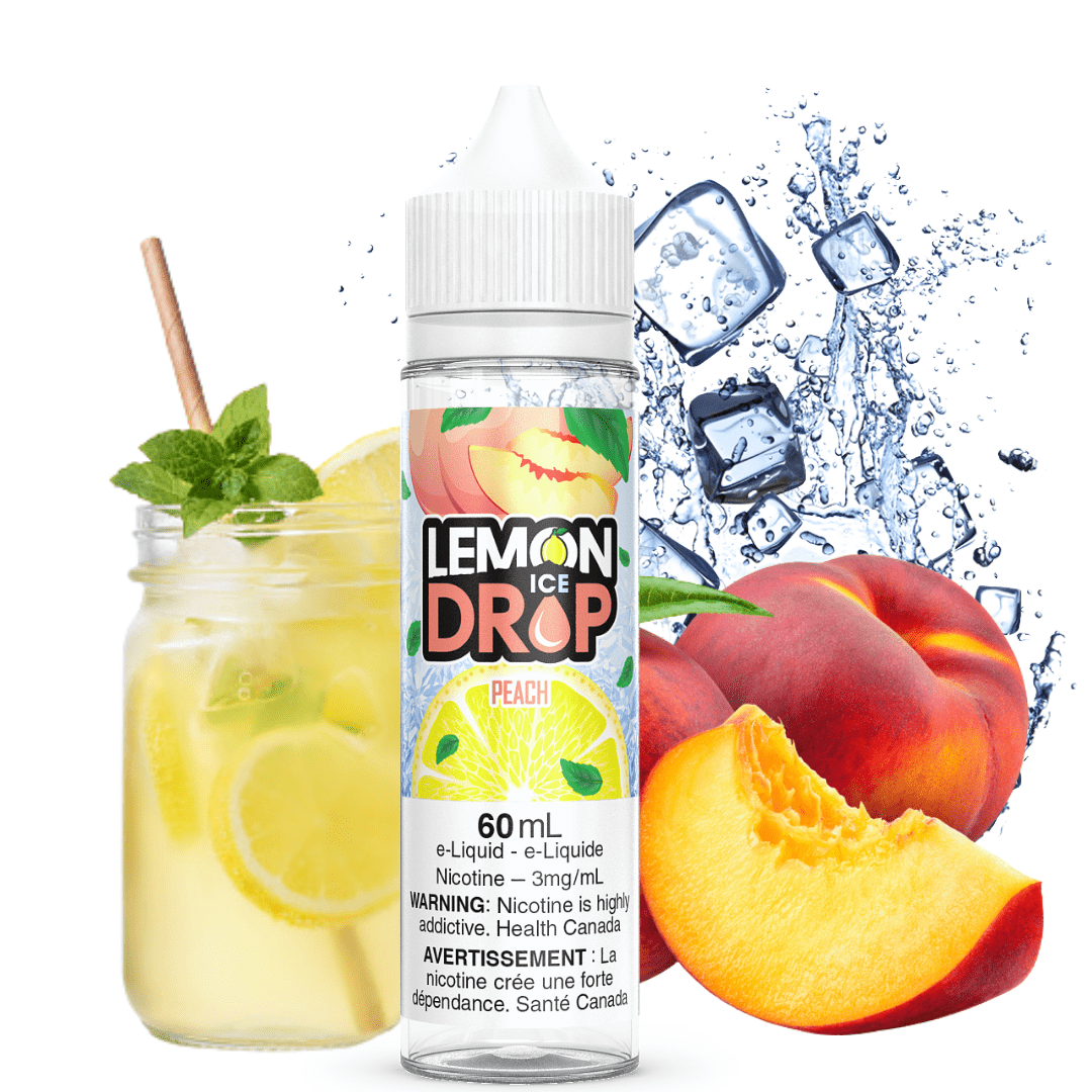 Peach Ice by Lemon Drop E-Liquid 60ml / 3mg Okotoks Vape SuperStore Okotoks Alberta