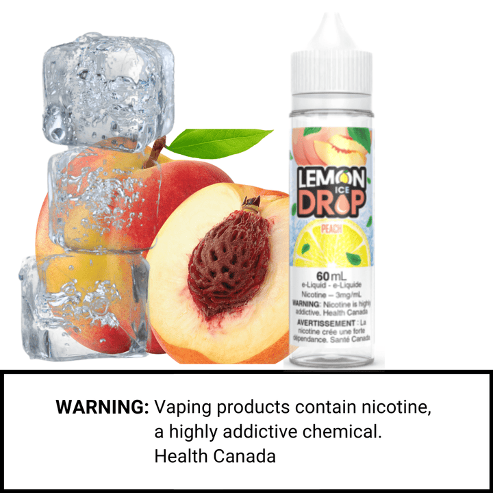 Peach Ice by Lemon Drop E-Liquid Okotoks Vape SuperStore Okotoks Alberta