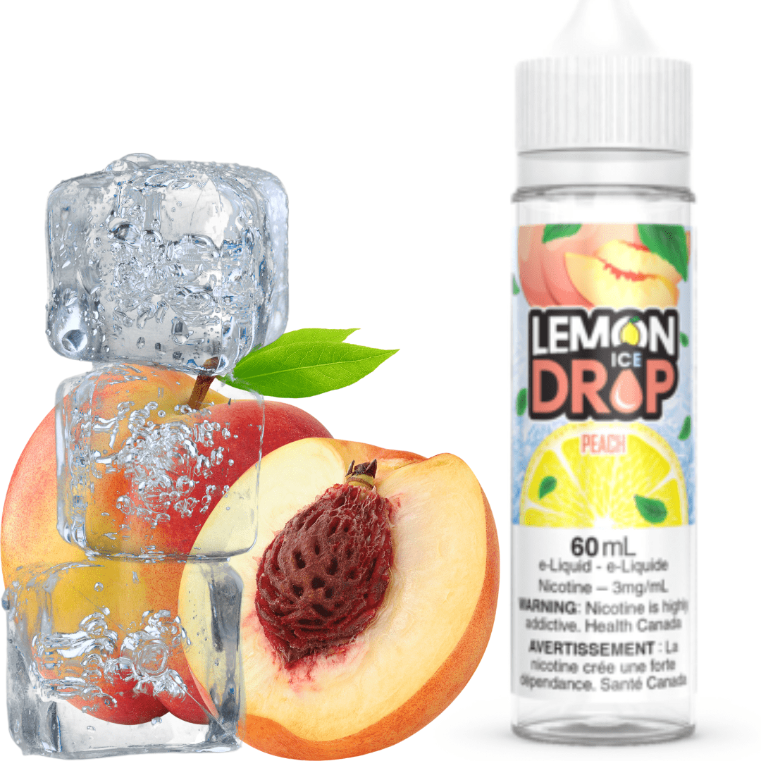 Peach Ice by Lemon Drop E-Liquid Okotoks Vape SuperStore Okotoks Alberta