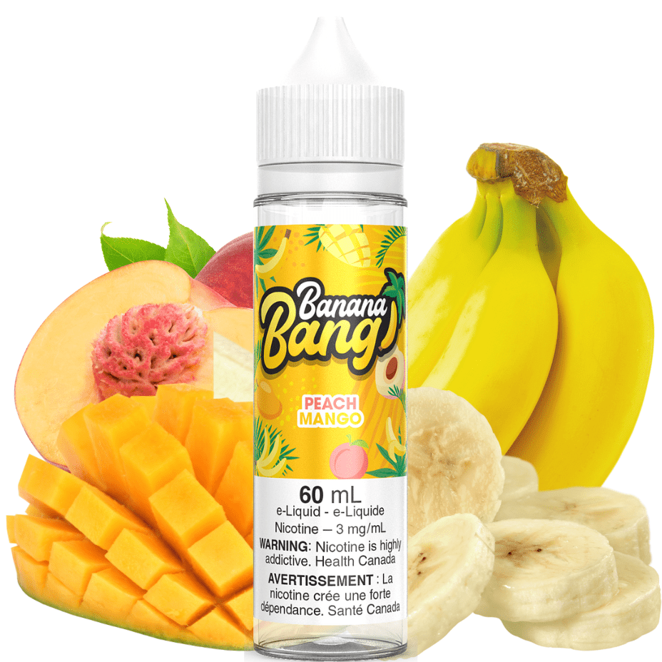 Peach Mango by Banana Bang E-Liquid 60ml / 3mg Okotoks Vape SuperStore Okotoks Alberta