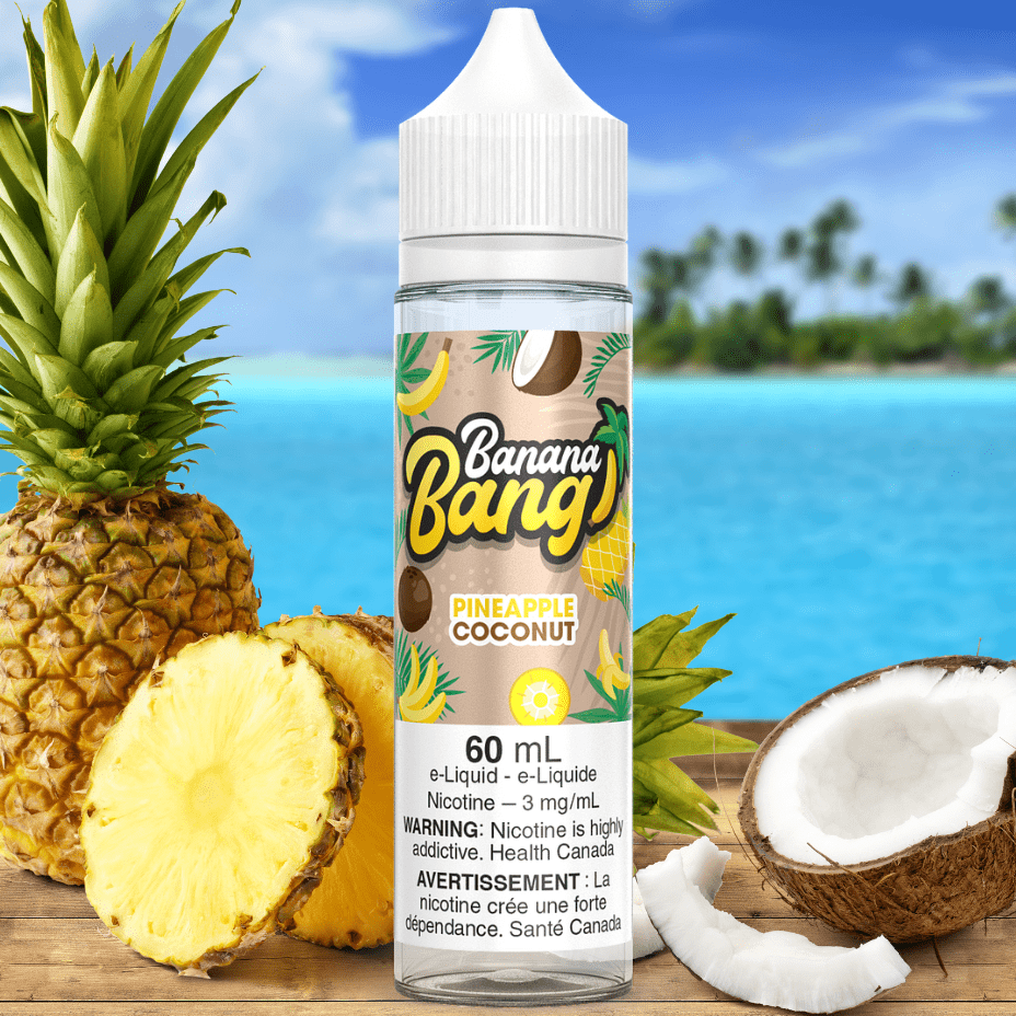 Pineapple Coconut by Banana Bang E-Liquid Okotoks Vape SuperStore Okotoks Alberta