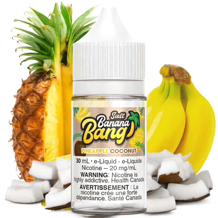 Pineapple Coconut Salt by Banana Bang E-Liquid 12mg Okotoks Vape SuperStore Okotoks Alberta