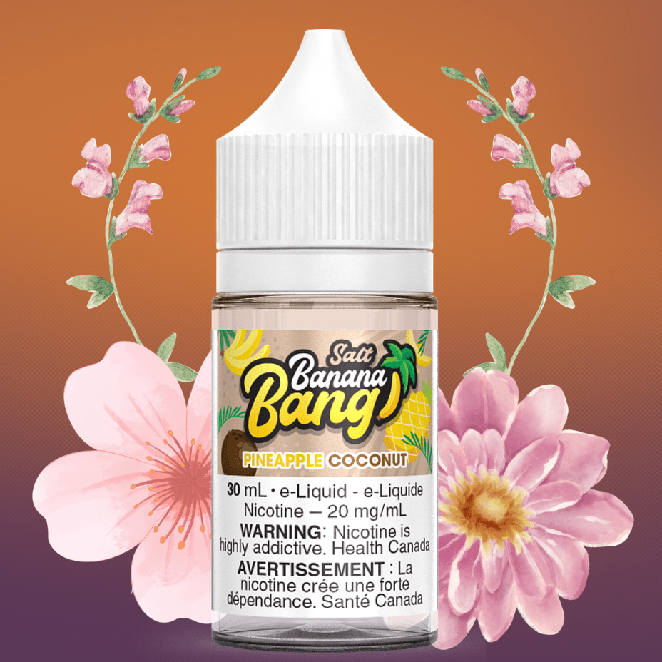 Pineapple Coconut Salt by Banana Bang E-Liquid Okotoks Vape SuperStore Okotoks Alberta