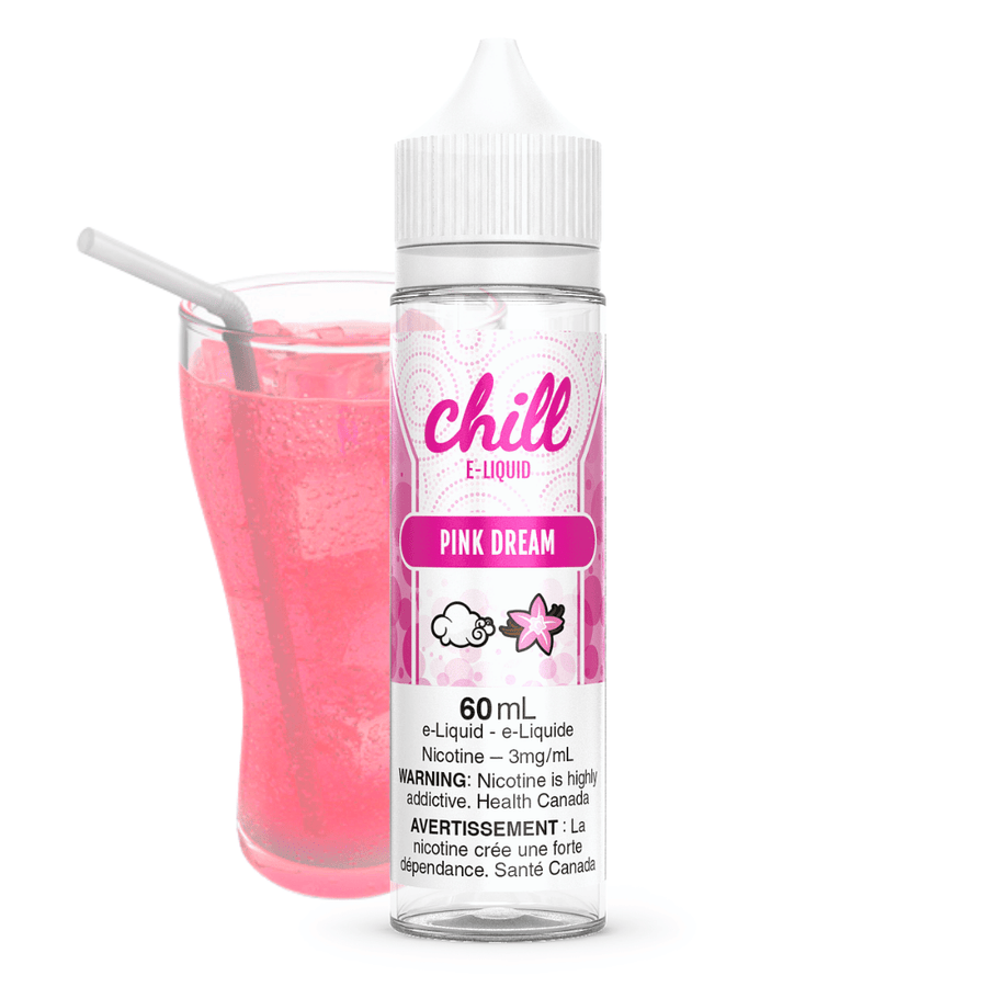 Pink Dream by Chill E-liquid 60ml / 3mg Okotoks Vape SuperStore Okotoks Alberta